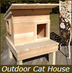 Outdoor Cat House Shelter