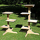 3 and 4 Level Cedar Cat Trees