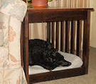 Medium Dog Bed Table